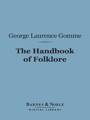 cover image of The Handbook of Folklore (Barnes & Noble Digital Library)